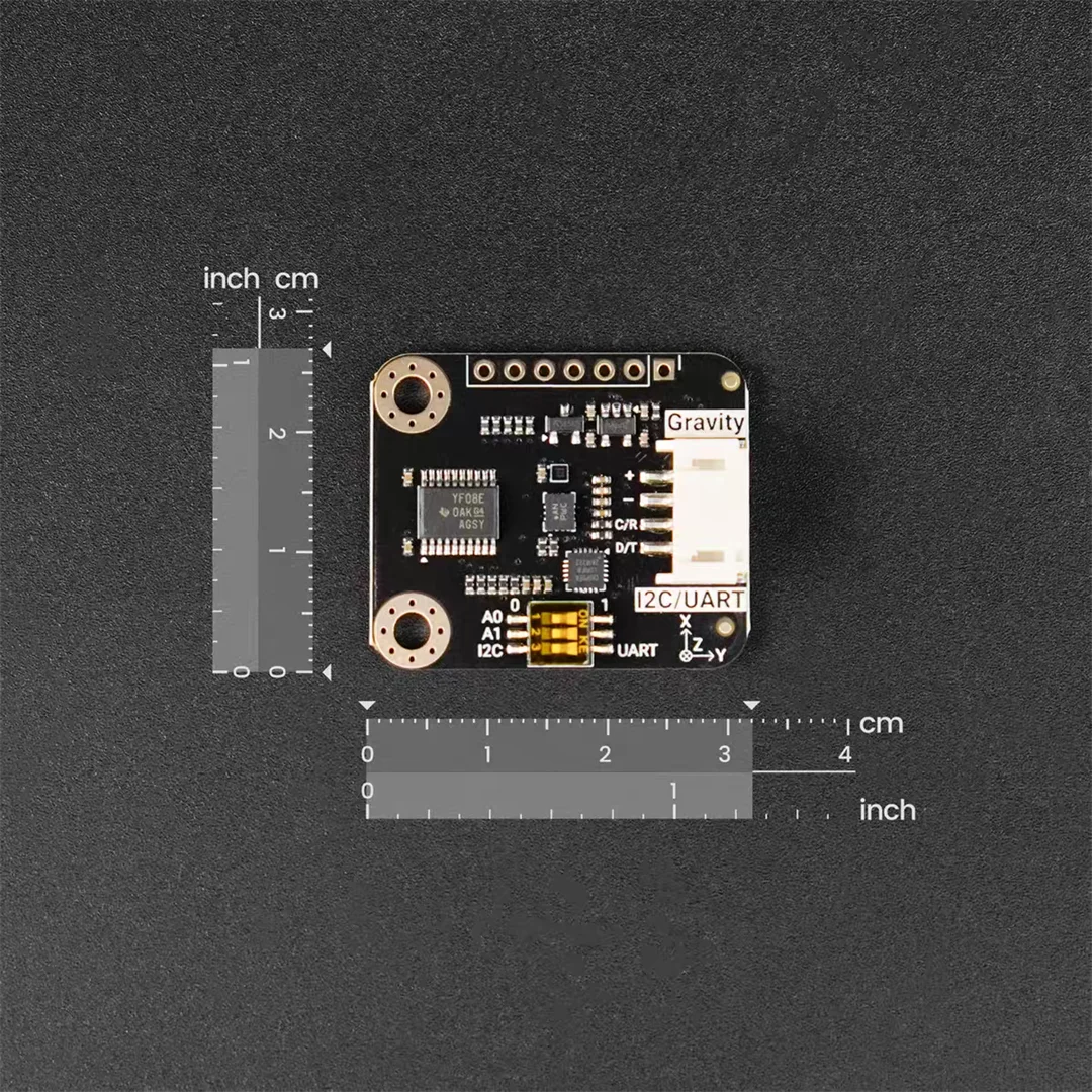 Gravity 9-axis IMU inertial motion sensor accelerometer gyroscope attitude rotation angle sensor