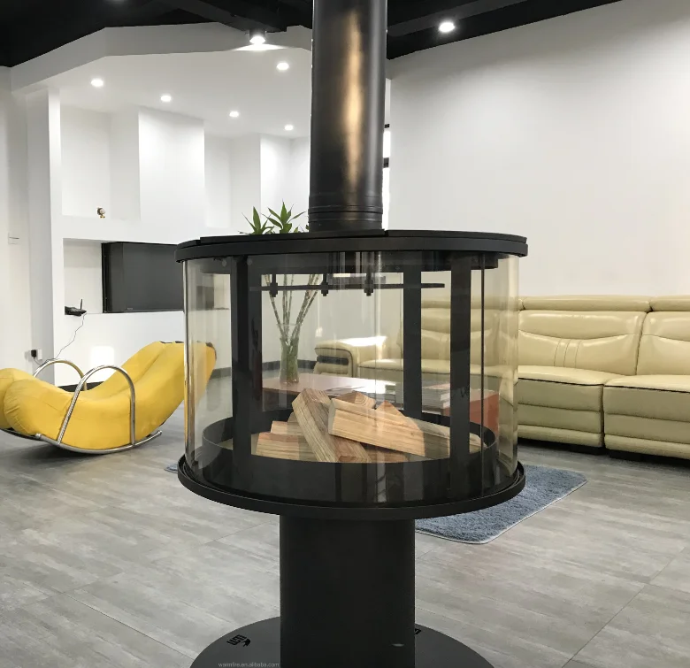Factory Price Outdoor Wood Stove Fireplace Heater Suspended Design High Quality Product