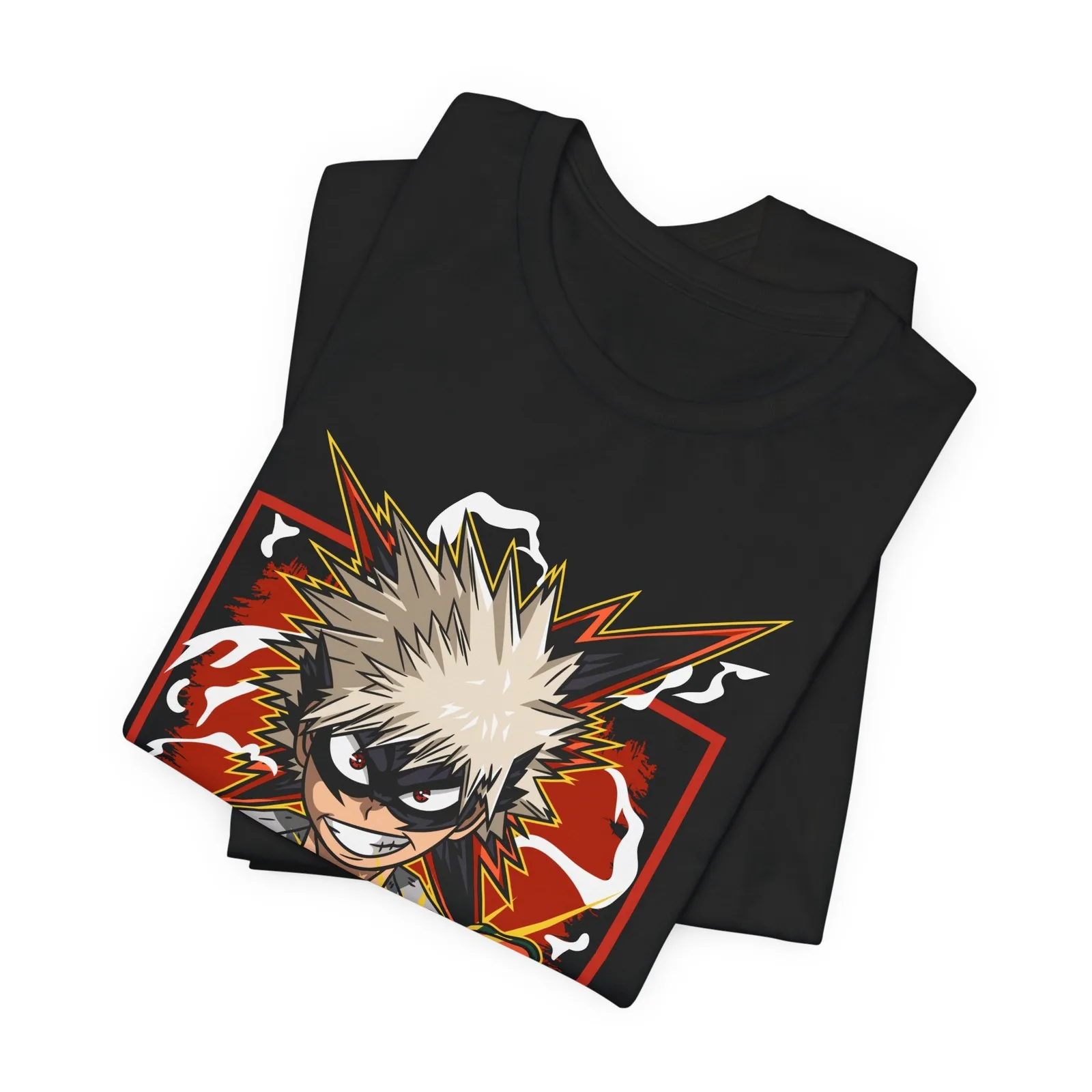 Katsuki Anime Graphic Tee - Unisex Jersey Short Sleeve Shirt, Manga T-Shirt,