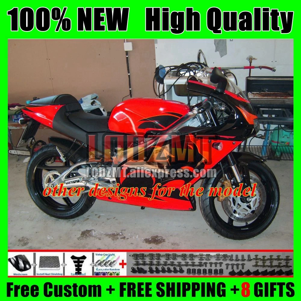 Body For Aprilia RS-250 RSV250 R RS250 RS250R RS 250 112No.12 RSV Light orange 250 R RR 95 96 97 RSV250RR 1995 1996 1997 Fairing