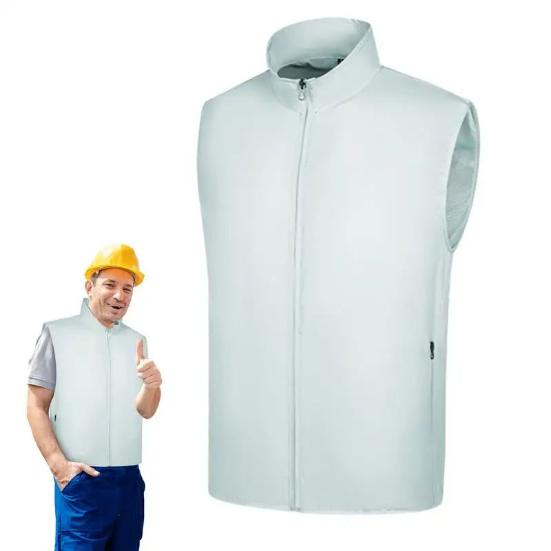 

Cooling Jacket Reusable Ice Jacket With Fan Lightweight Cooler Accessories Portable Running Clothes For Men Women