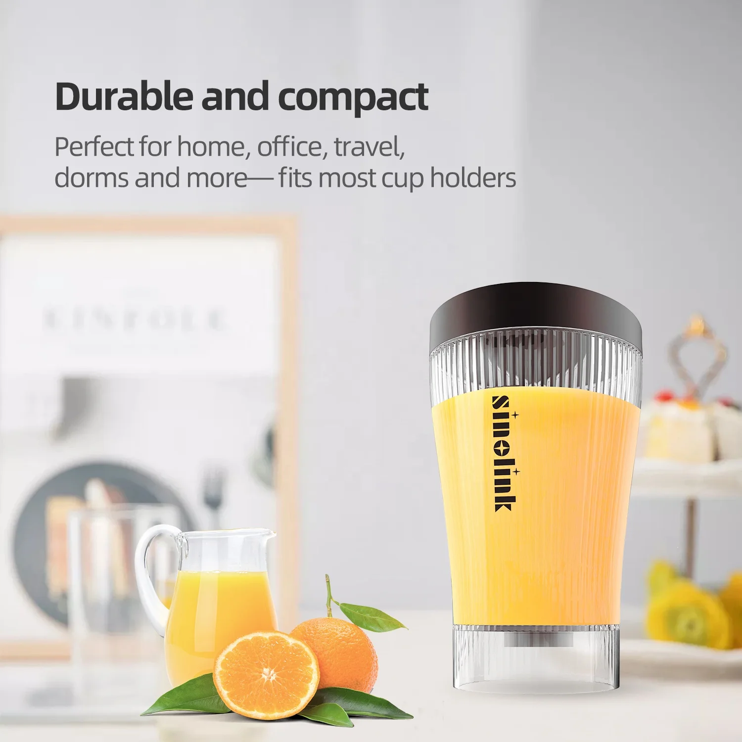 Licuadora eléctrica 2025 para llevar con botella deportiva Producto portátil y conveniente