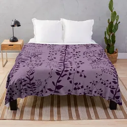 Bella Swan's Comforter Set Replica | Purples Cool - Version 1 | Twilight Saga Fanart Throw Blanket Soft Beds Blankets