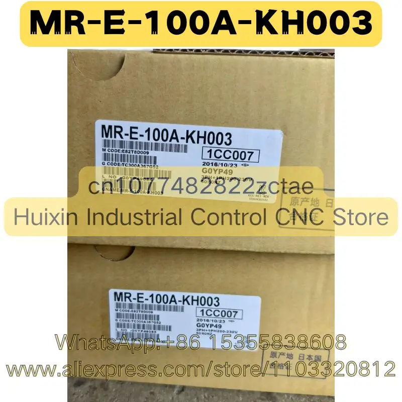 Brand New MR-E-100A-KH003 MR E 100A KH003 Servo Drive