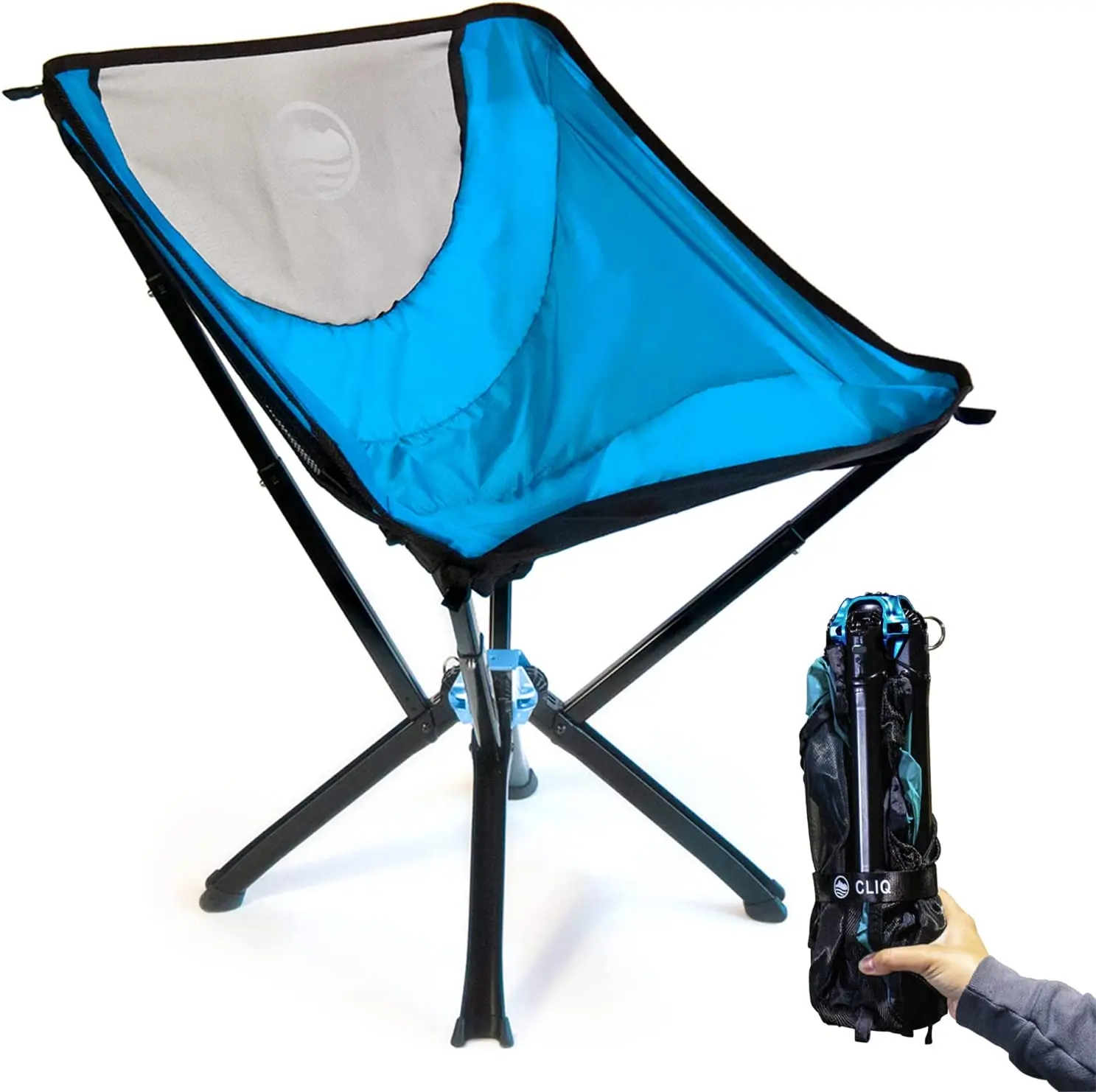 Portable Chair Camping Chairs Folding to Bag That Goes Every Where Outdoors Compact Folding Chair for Camp