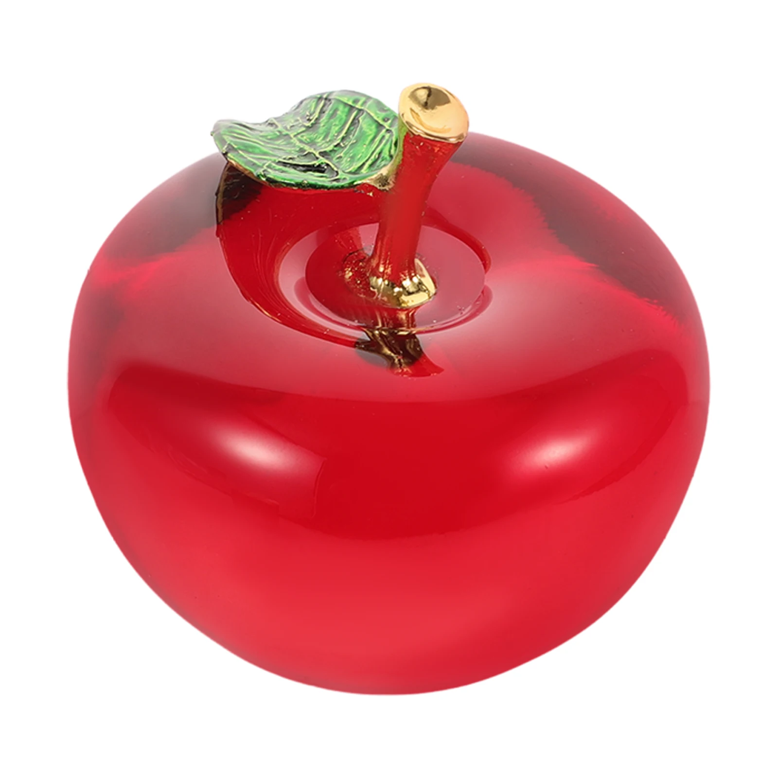 

Apple Theme Decorations Car Crystal for Glass Artificial Fruit Red Christmas Ornament