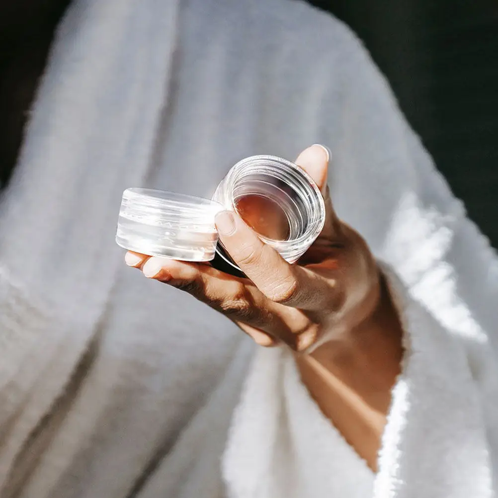 

30 шт. многоразовых баночек для крема для лица, премиум-класса, герметичные дорожные флаконы для хранения косметики и средств по уходу за телом, пустые