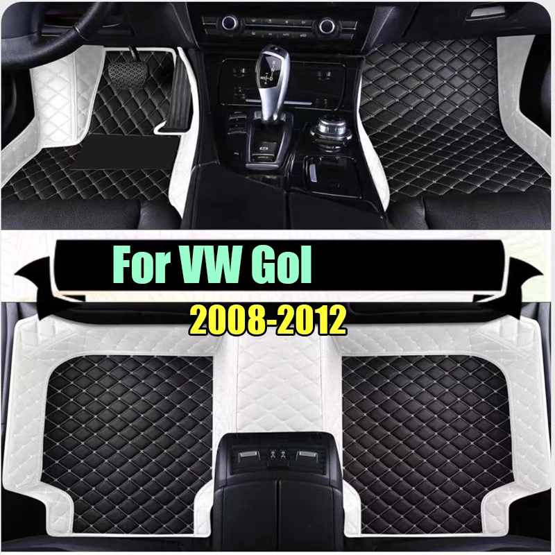 

Автомобильные напольные коврики на заказ для VW Golf 2008, 2009, 2010, 2011, 2012, автомобильные роскошные кожаные коврики с полным покрытием для мужчин и женщин