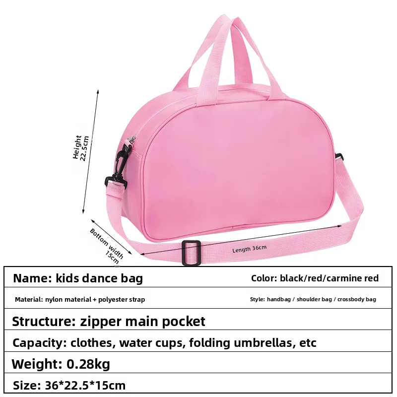 Personalized Dance Backpack for Girls Features Multiple Compartments and Lightweight Design for Convenience