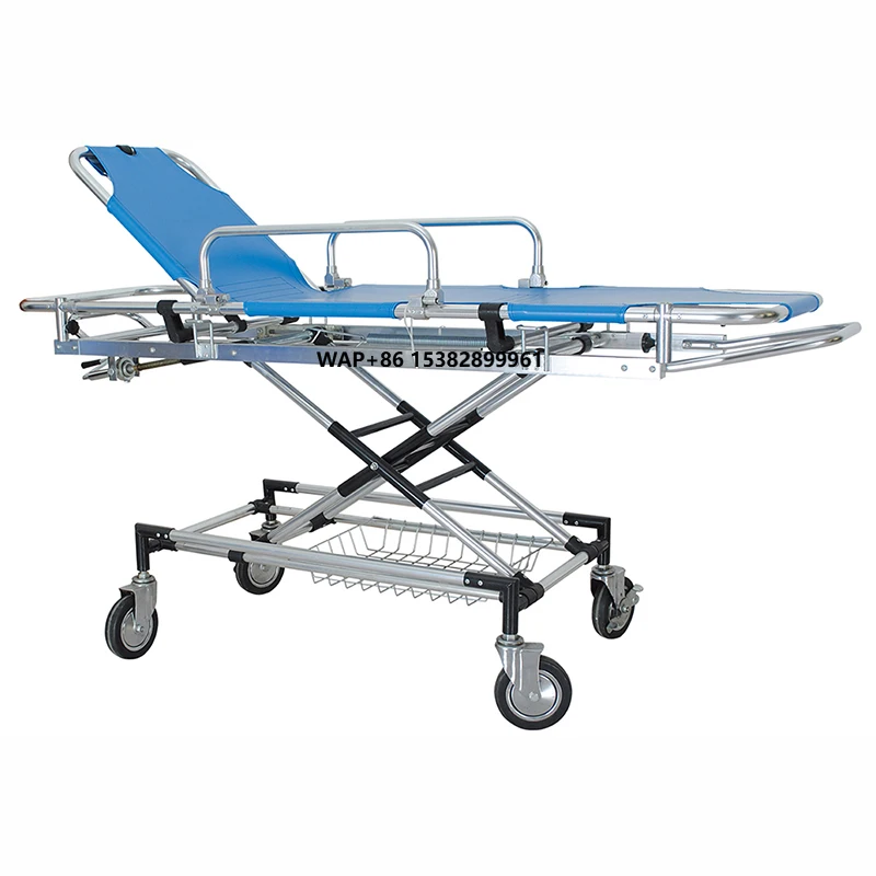 

SKB040(B) Hospital Patient Transfer Medical Stretcher Trolley for Sale