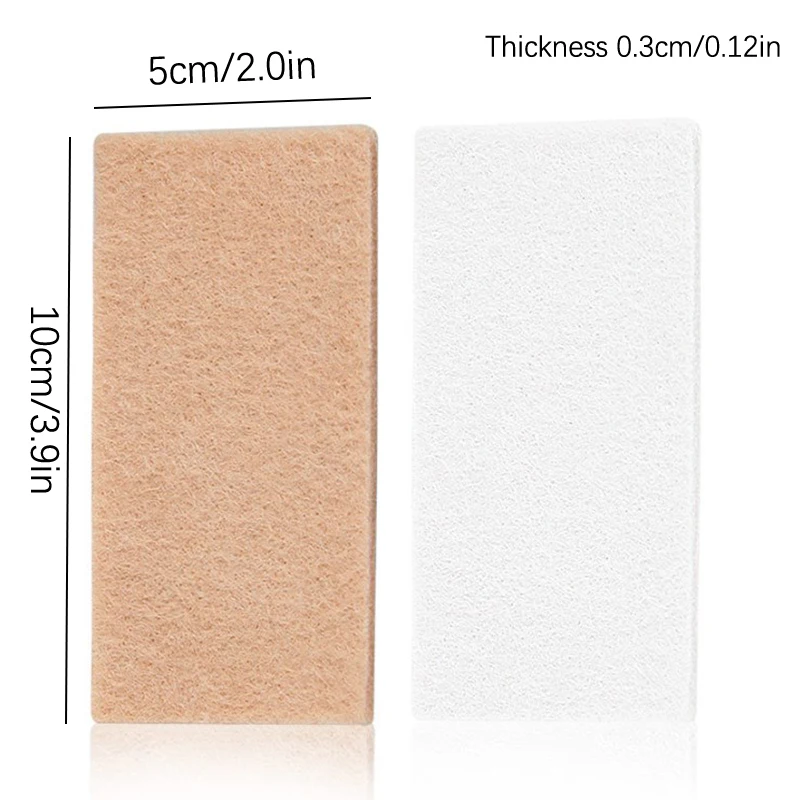 1Sheet Felt Anti Wear Stickers Heel Anti Friction Sticker Tape High Heels Foot Protection Sticker Shoe Accessories