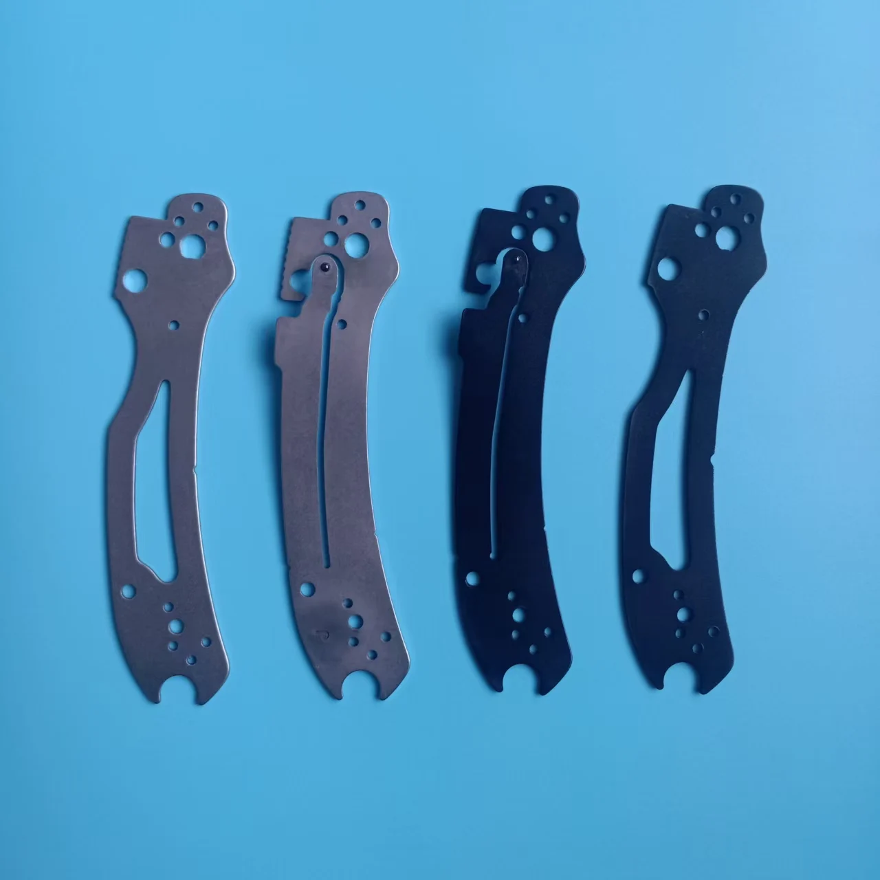 

1 Pair Stainless Steel Knife Liners Spacer For Spyderco C223 Para3 Folding Knife