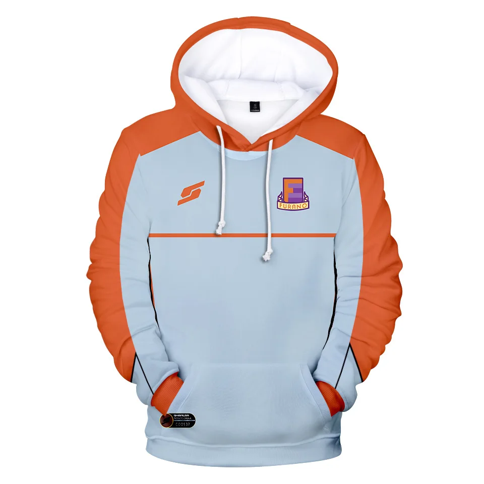 3D Print Anime Captain Tsubasa Ozora Tsubasa Kojiro Hyuga Costume Unisex Hoodie Zipper Hooded Jacket Soccer Jerseys Uniform