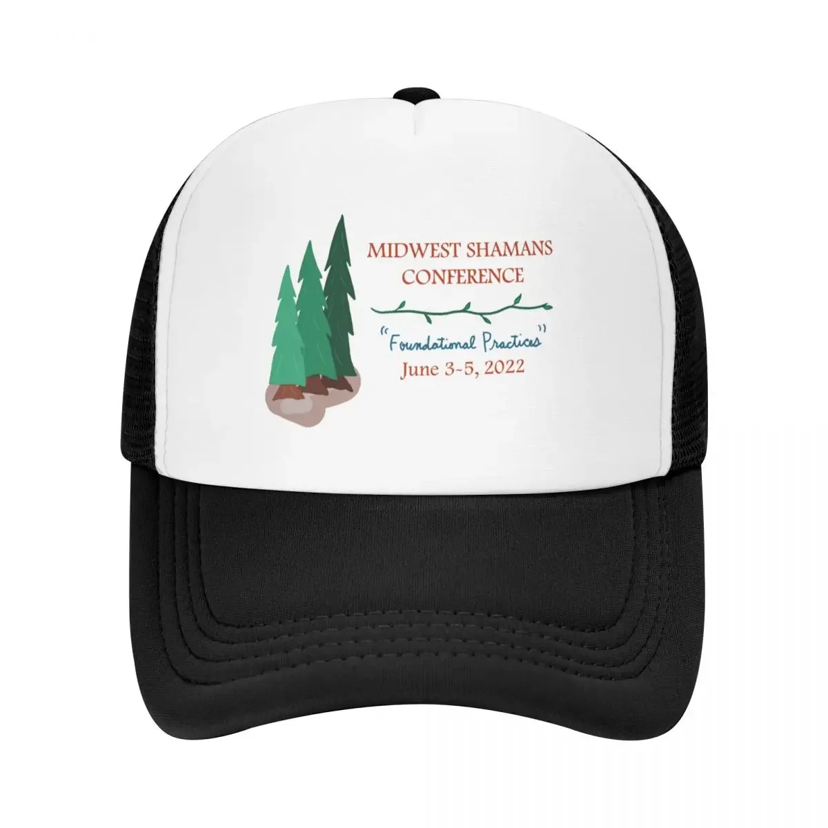 Midwest Shamans Conference, June 2022 Baseball Cap black |-F-| Trucker Hats For Men Women's