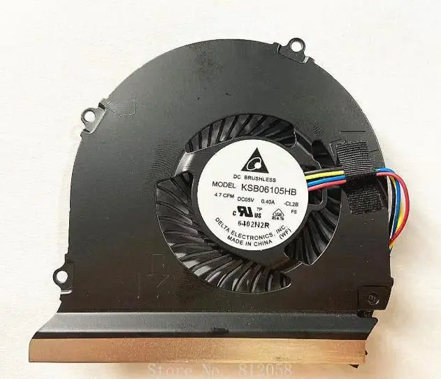 

New Original CPU Cooling Cooler Fan for DELL Latitude E6440 KSB06105HB CL2B CL2A MF60090V1-C570-S9A 0GXC1X AT0VG002ZCL 0VTNGR