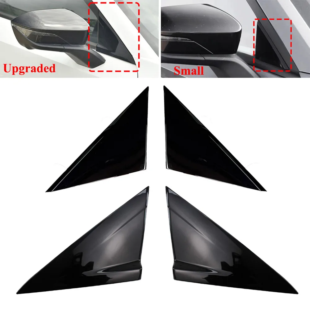 

Front Window Glass Triangle Garnish Cover Panel Side Mirror Triangular Plate Trim Cap For Changan UNI-V UNIV UNI-T UNIT