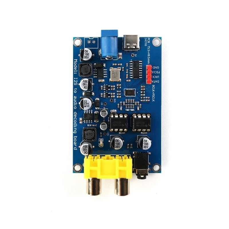 For I2S Decoder Board DSD512 Upgrade Decoder DAC Bluetooth , Player Fever