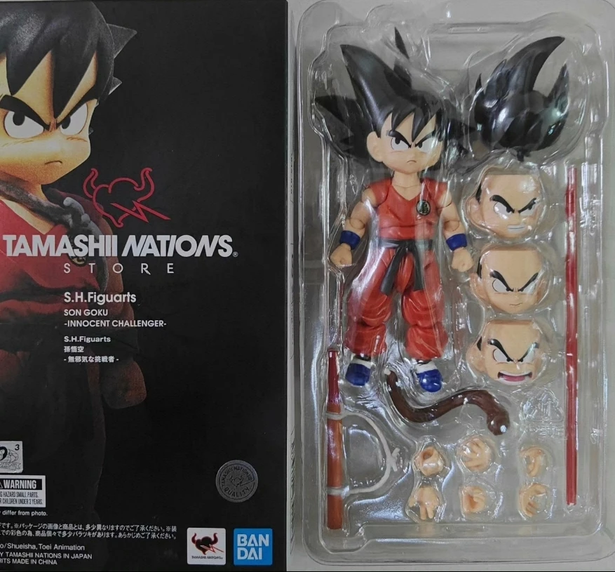 

Японская фигурка Bandai SHF Dragon Ball: Маленький Гоку - Невинный боец, лимитированная серия TNT