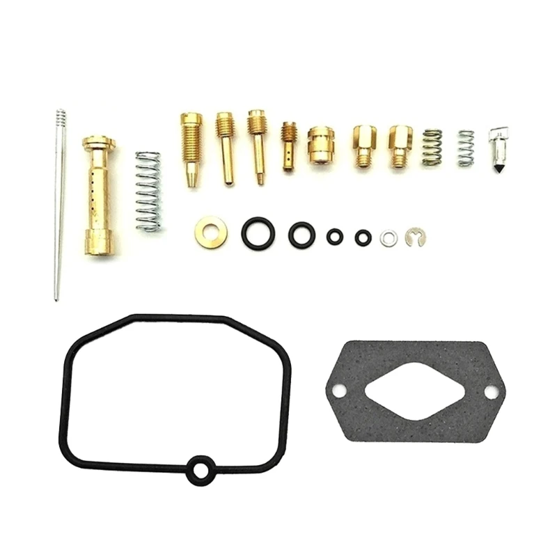 Easy Installation Carburetor Carb Rebuild Gasket Diaphragms Repair Compatible for DT125 TDR125 Dirt Pit Bike Durable