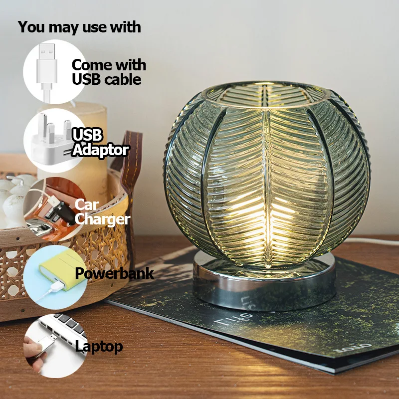 Tischlampe neue Retro-Atmosphäre Bar kreatives Zuhause Ornament Schlafzimmer Nachttischdekoration Nachtlicht