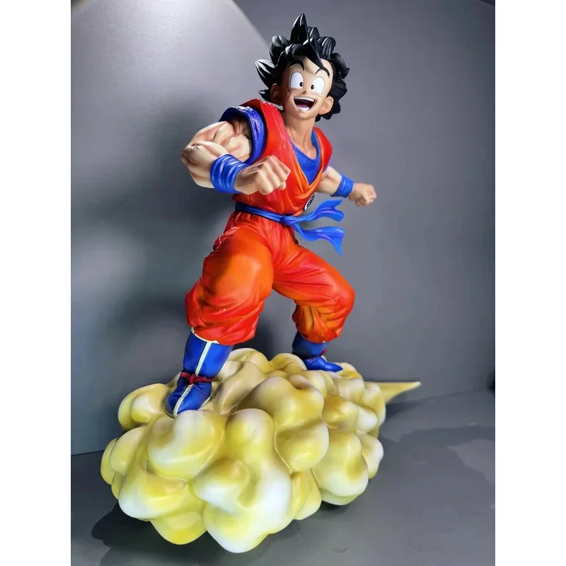 

Dragon Ball Z Figure Goku Dream Knight Cloud Super Saiyan Vertical Version Collectible Doll Statue Desktop Decoration Model Toy