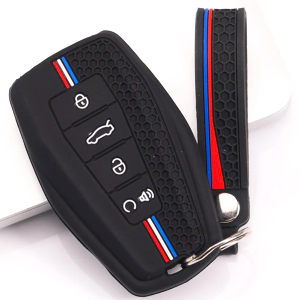 Remote Key Protector With Wrist Strap For Geely Coolray Emgrand GT GS S Monjaro Atlas Pro Azkarra Okavango Tugella Atlas GL