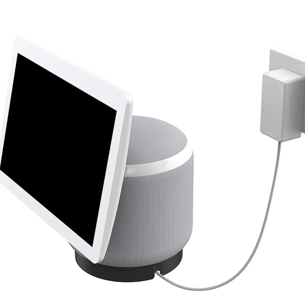 

Speaker Desktop For 10 Power Cord Organizer Stand Holder Audio Practical Speaker Stand Accessory Tabletop Mount