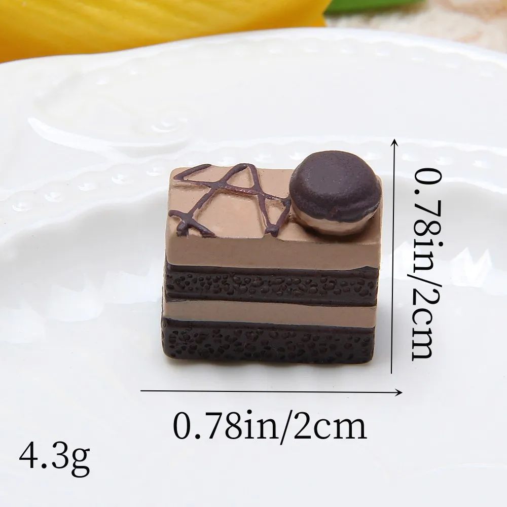 Creative  Artificial Fruit Cake Biscuit Fake Food Decoration Photography Pro Food Simulation Cake Model Tea Table Decoration