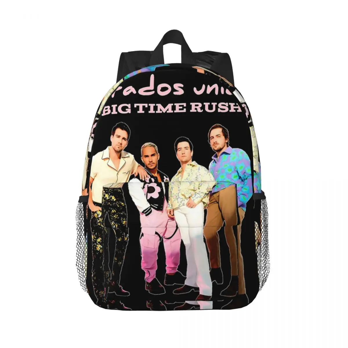 

Big Time Rush Tour Music Logo Band Рюкзак Лидер продаж Рюкзак для мальчиков и девочек BookBag Сумки на плечо для мужчин, женщин, детей, школьная сумка