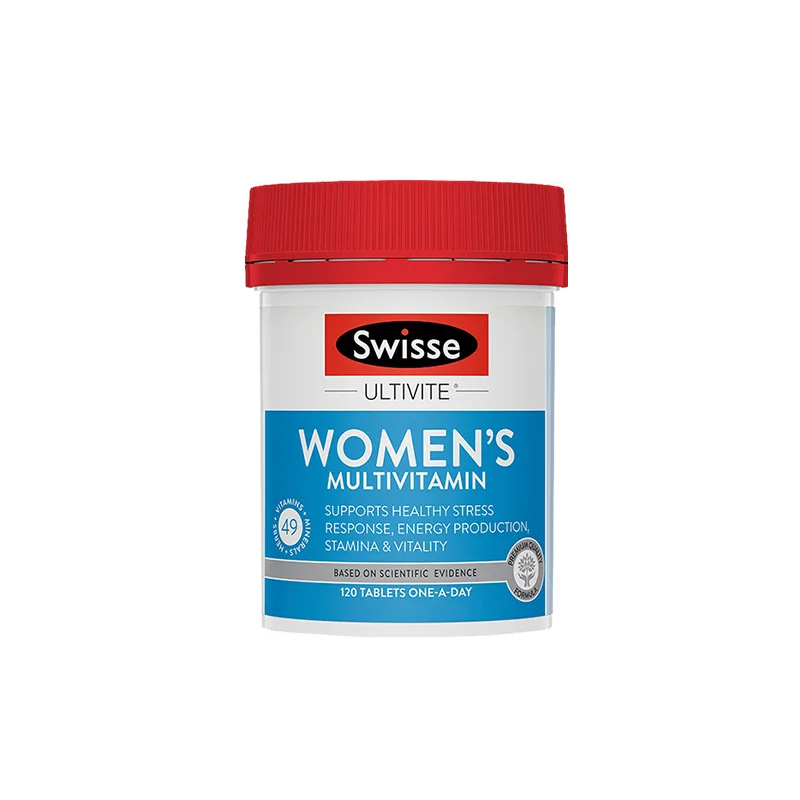 

Australian Swisse Women's COMLEX Vitamin 120 Tablets Comprehensive Nutrient Balance Soothing Pressure Combination.