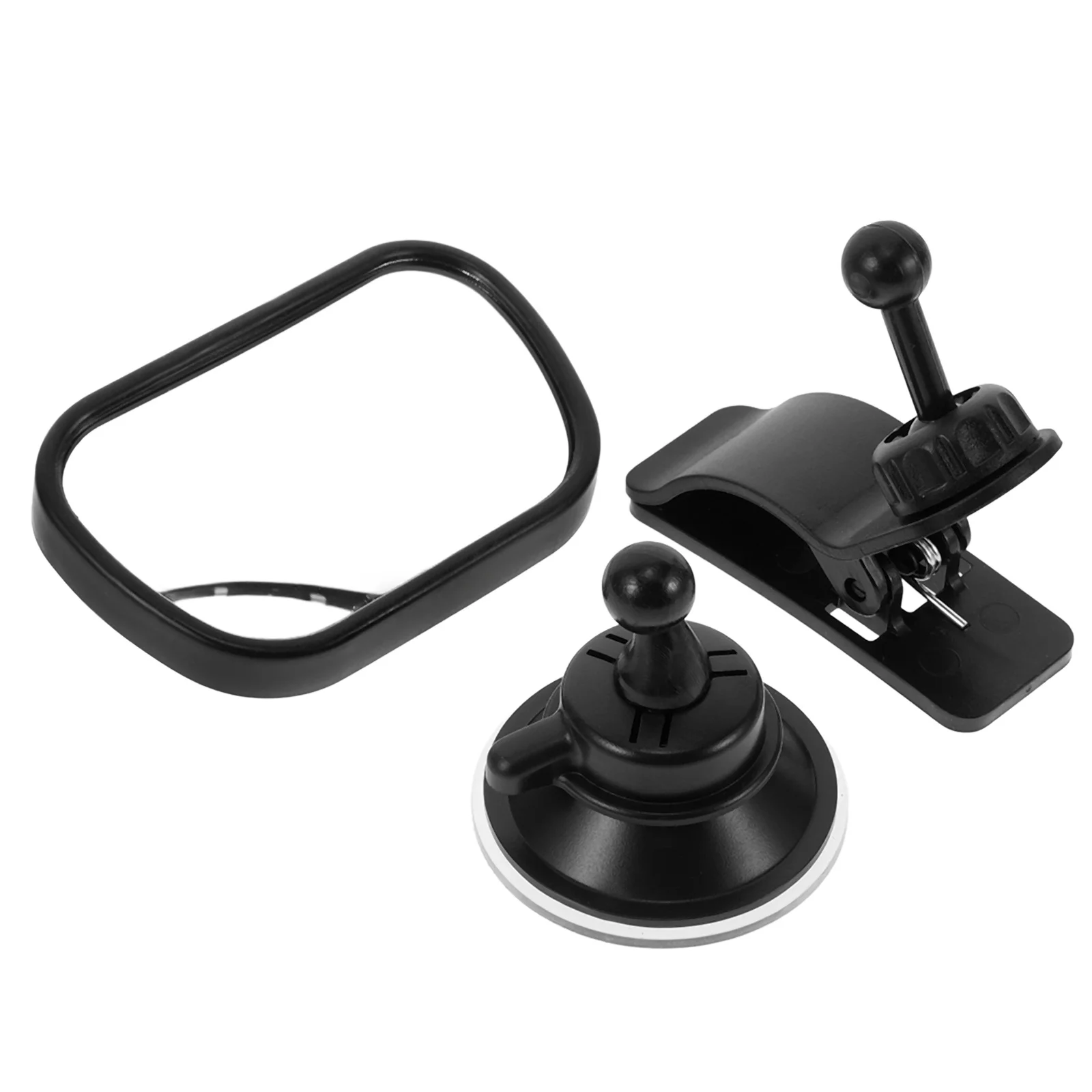 مرآة أمان خلفية قابلة للتعديل للسيارة، مشبك مراقبة المقعد الخلفي، مرآة المقعد الخلفي للسيارة للآباء