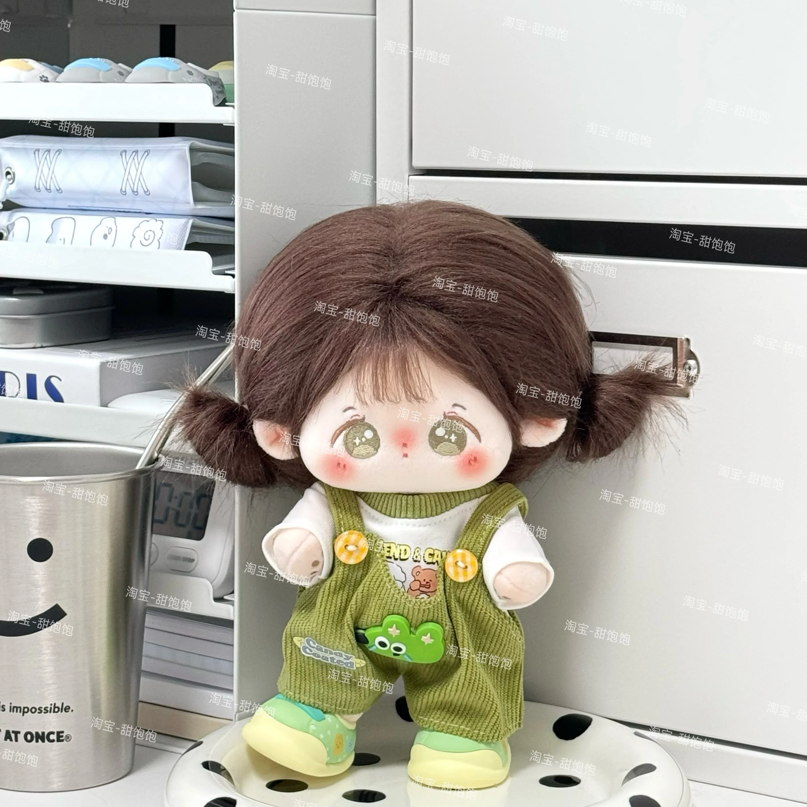 20cm Cotton Doll Clothes With No Attributes, Hat, Doll Set, Dress Up Change Clothes Only Clothes No Doll