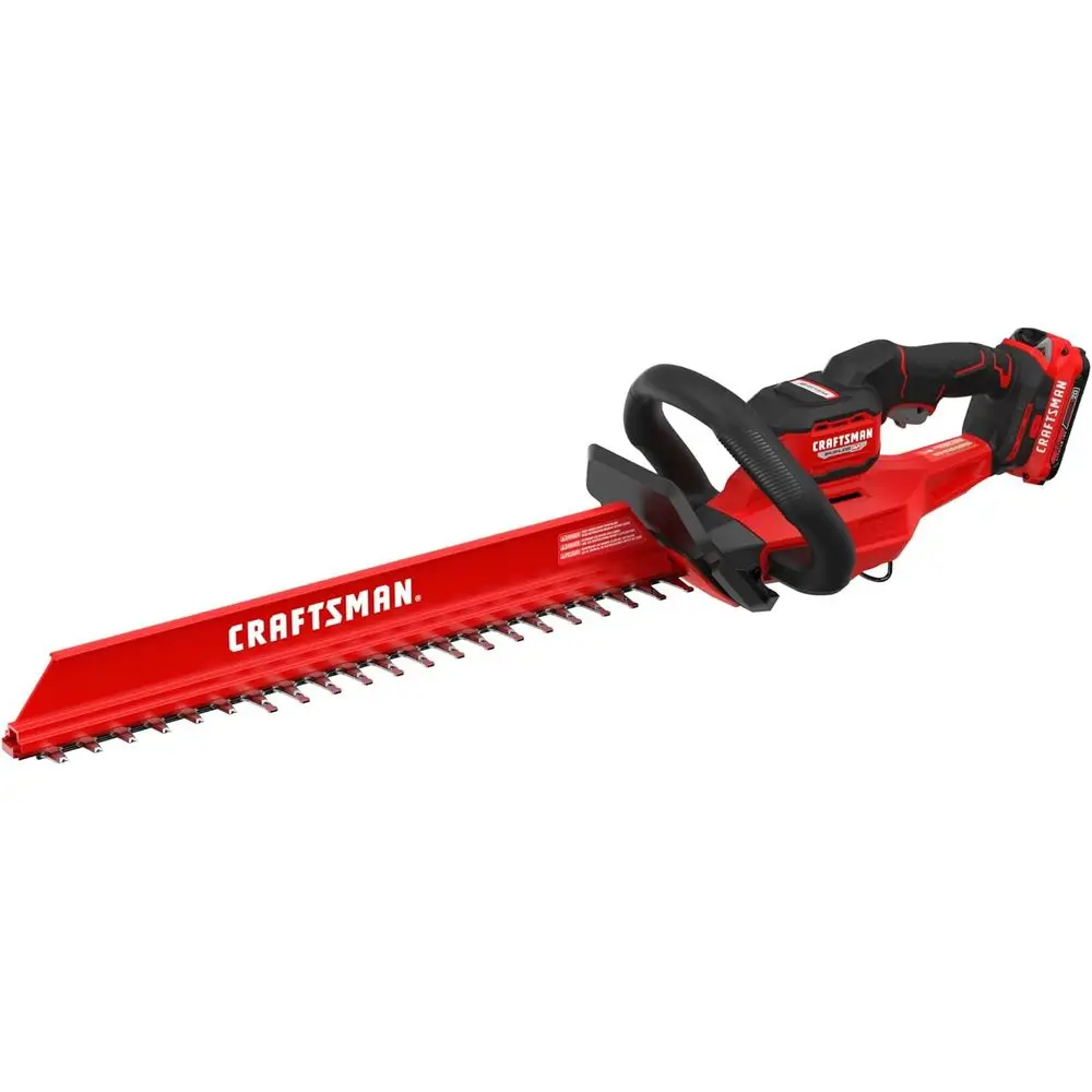 

V20 22 in. Hedge Trimmer Cordlwith 2Ah Battery and , Lightweight BrushlRP Bush Trimmer with Hedge Sweep Attachment, Longer Runti
