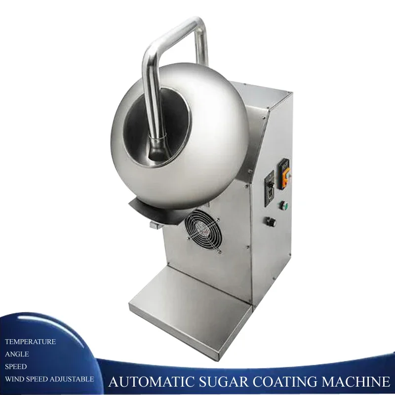 

Sugar Coating Machine Fully Automatic Water Chestnut Type Pill Polishing Machine Nut Peanut Candy Rolling Sugar Machine