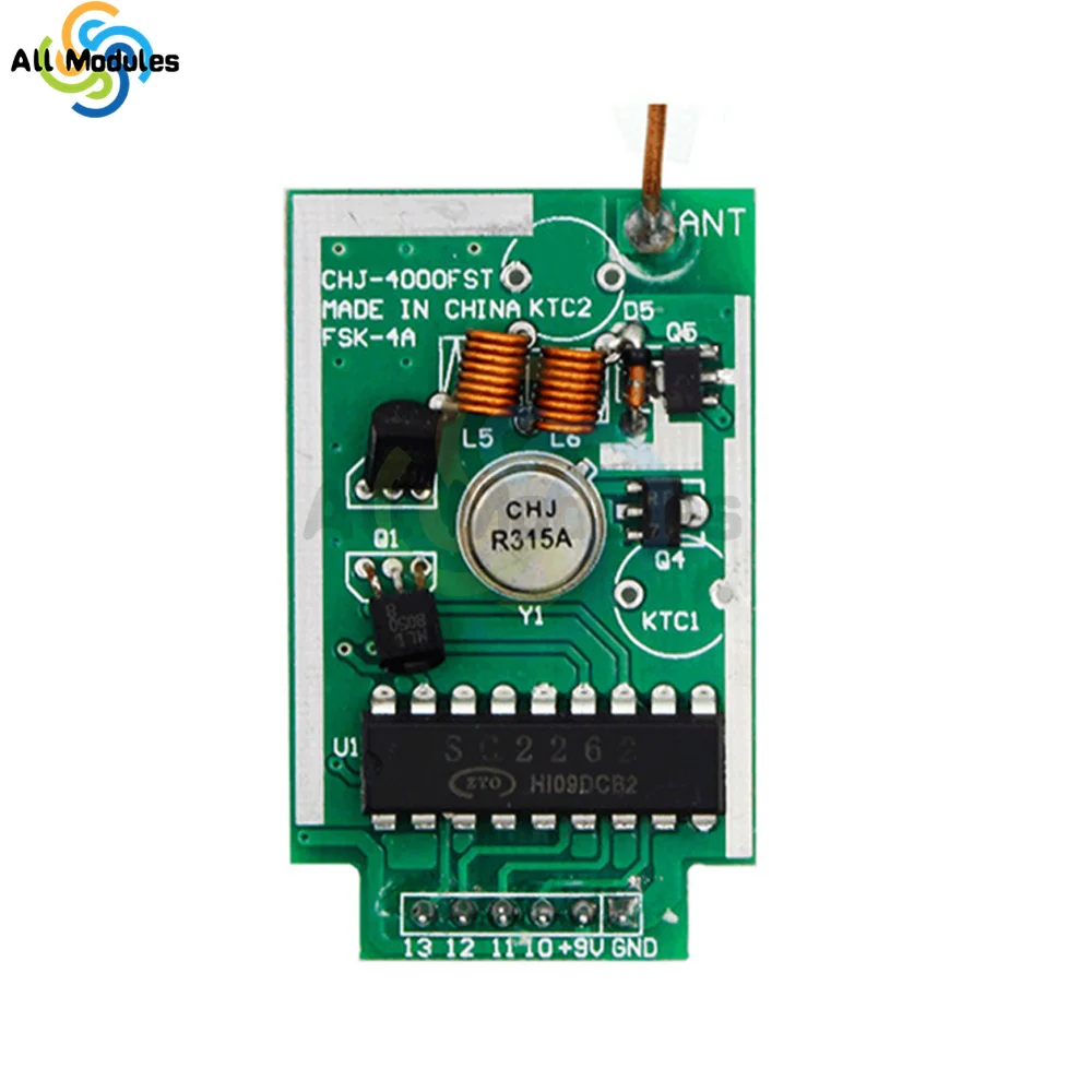 433MHz FST4000m Wireless Transmitter Module fst4000m High Power Remote Transmitter Module