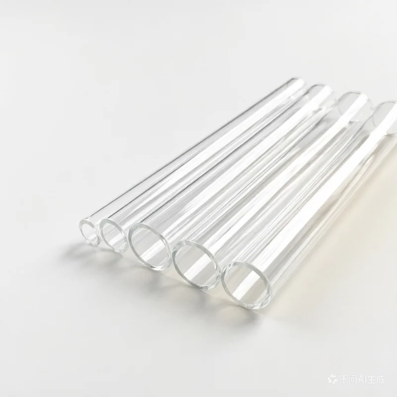 Silica Single-Bore Glass Capillary Tube, OD 2mm-25mm, Quartz High Temperature Tube, 10pcs Available