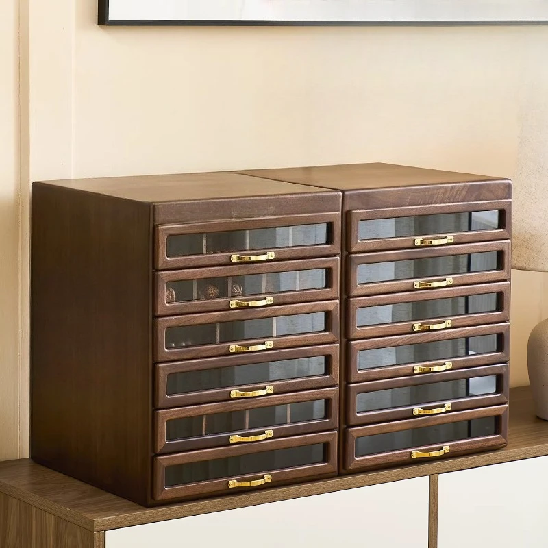 

Storage Cabinet Jewelry Storage Box Solid Wood Storage Cabinet