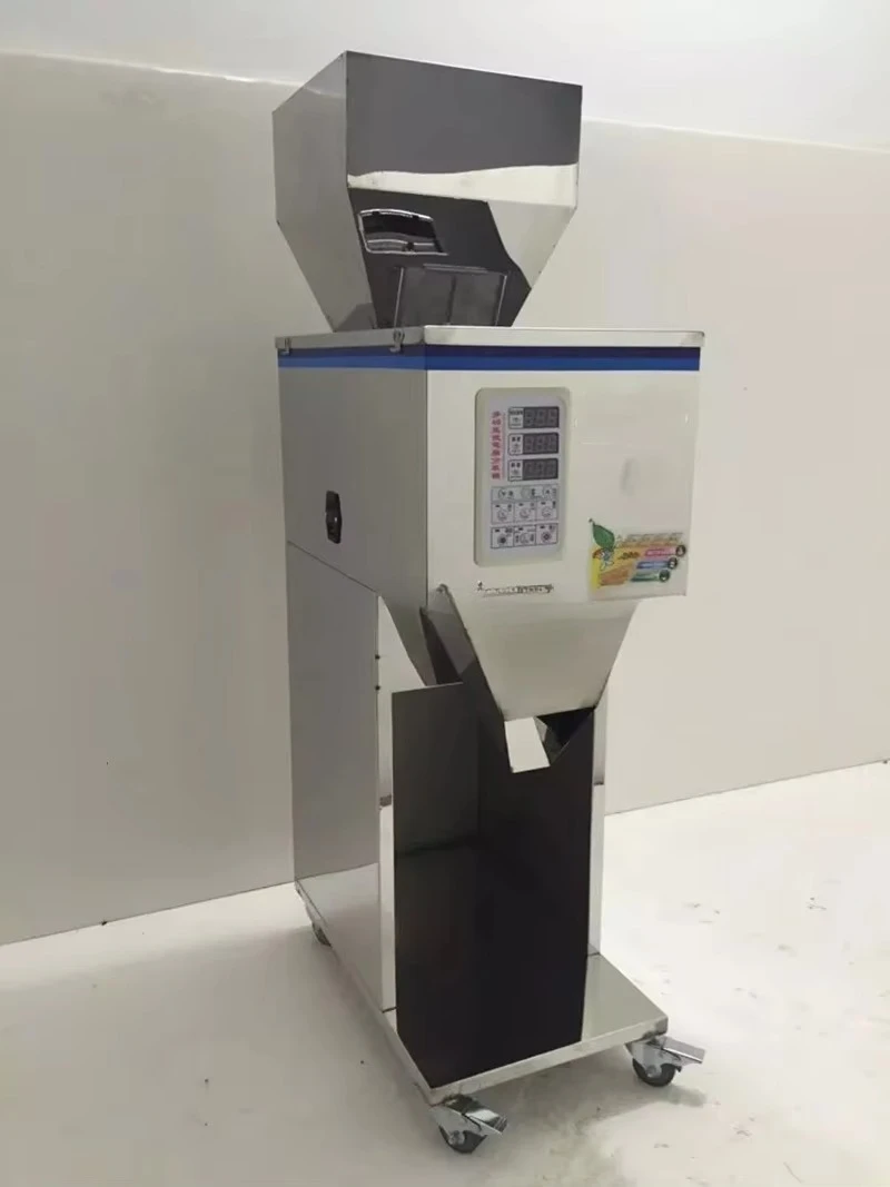 Vertical Digital Control Candy Packaging Machine Automatic Suction Sugar Salt Weigh Filling Machine for Dry Spices Powder