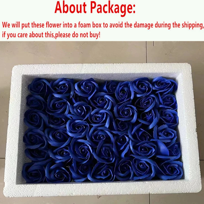 10/20 Pieces Soap Roses Heads Wedding Valentine\'s Day Present Decorative Flower Wall Diy Gifts Box Home Decor Artificial Flowers