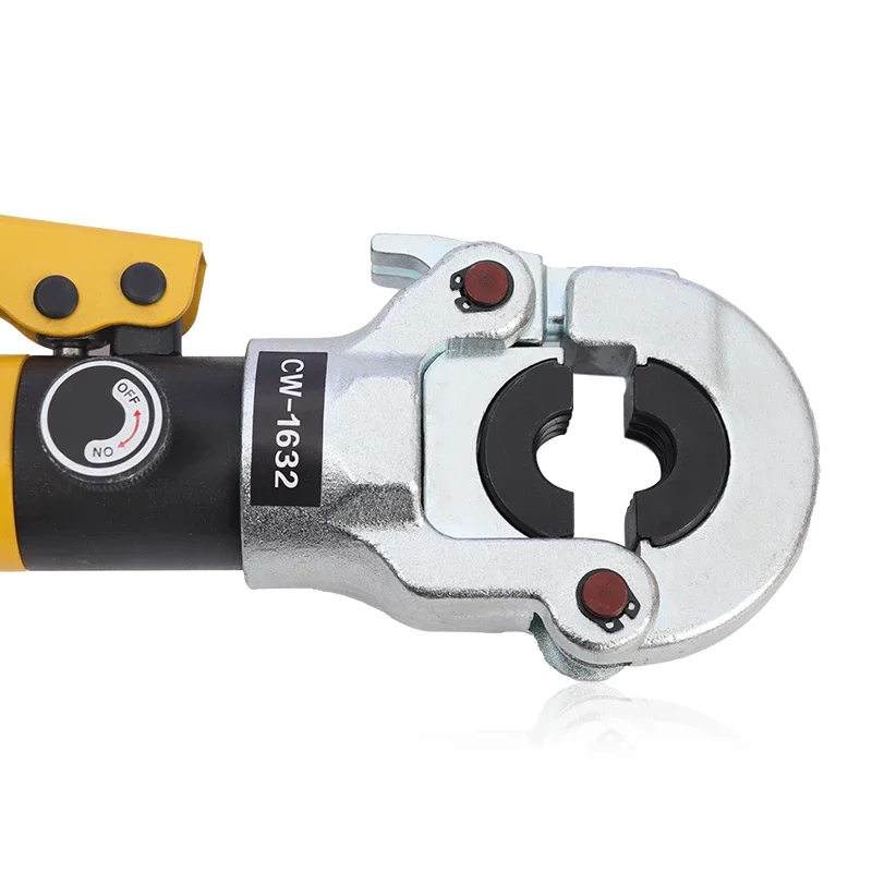 أدوات تجعيد الأنابيب الهيدروليكية Pex CW-1632 أدوات الضغط على السباكة GC-1632، أنابيب الفولاذ المقاوم للصدأ والنحاس مع TH، U، V، M، VS، VAU