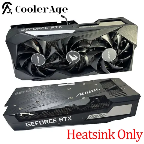 For Gigabyte AORUS GeForce RTX 3070 MASTER Video Card Heatsink Original RTX3070 Graphics Card Replacement Heatsink
