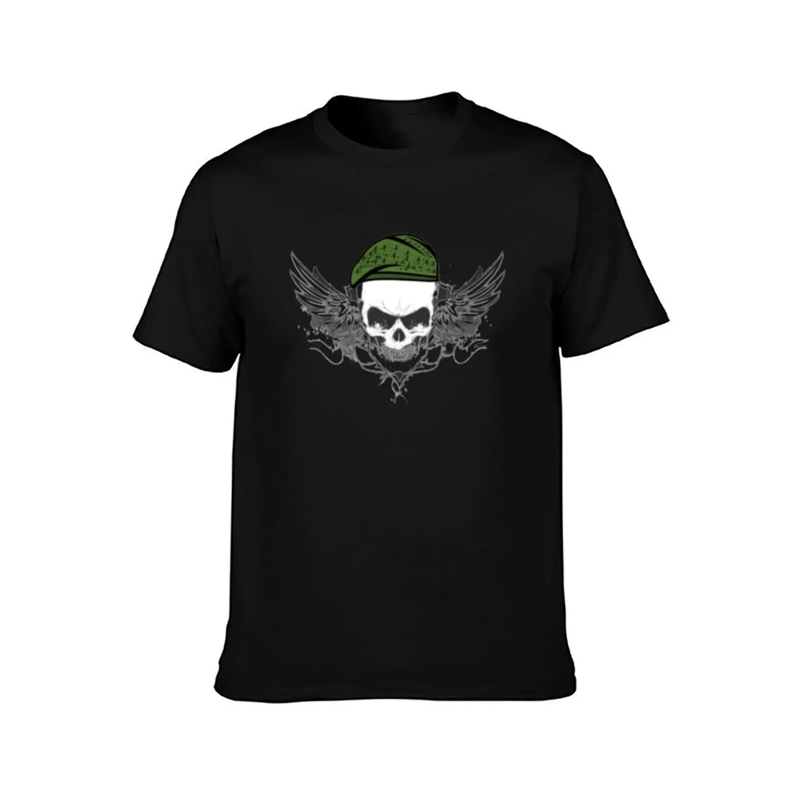bones brigade Skull Soldier T-Shirt Labor Work Casual T-Shirt