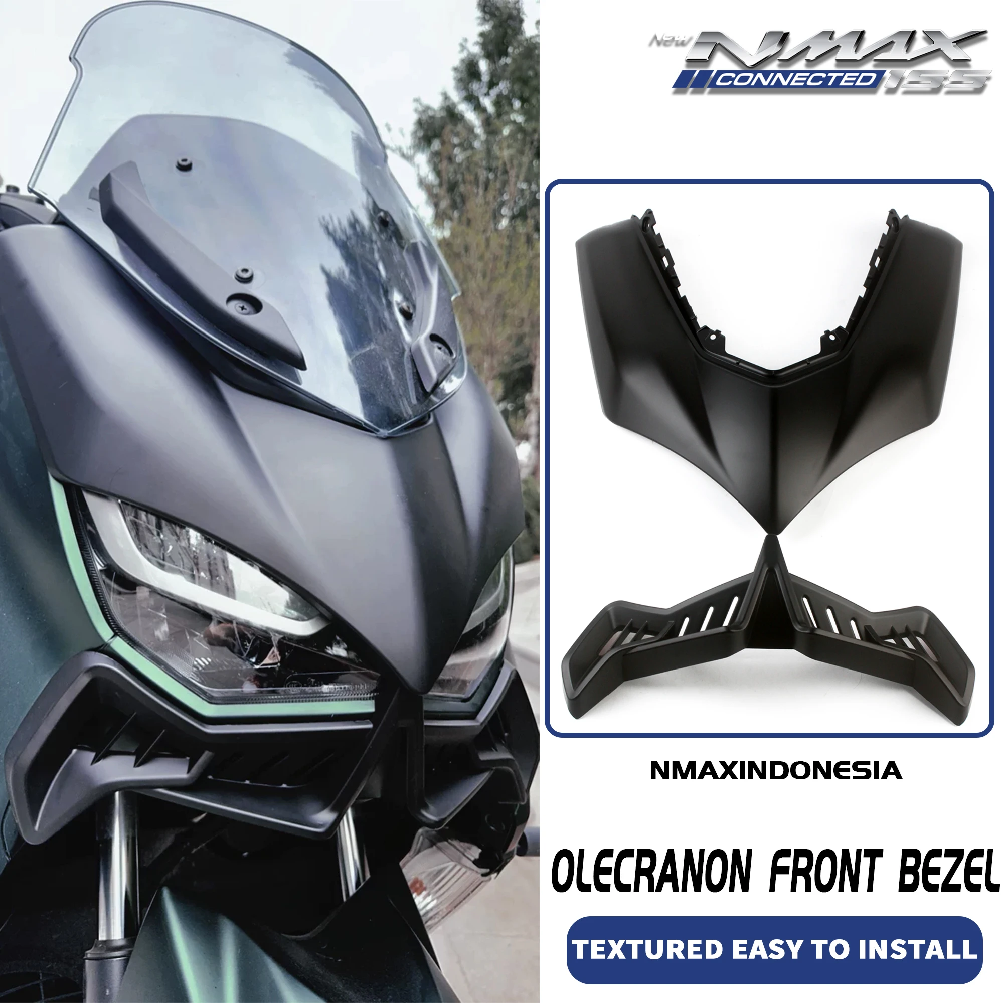 Motorcycle Accessories for NMAX 155 ABS front Cover front fairing panel front bezel