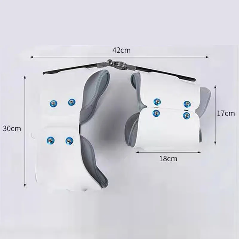 二重足サポート矯正器、股関節伝導、装具、太もも装具、坐骨神経痛緩和、固定ブレース、1セット