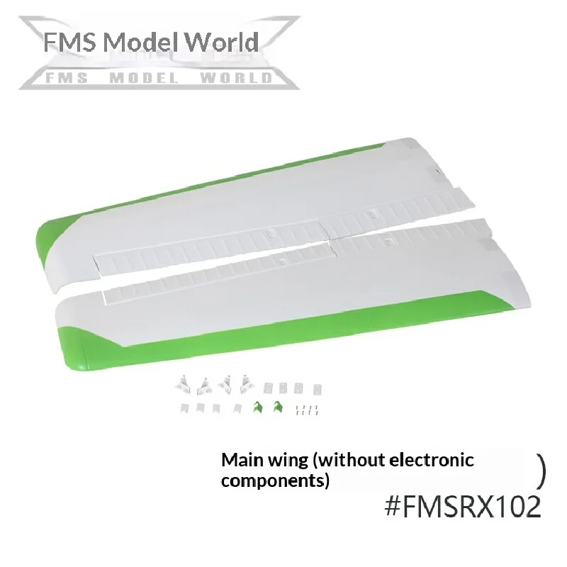 Fms 1800mm Ranger Spare Parts Fuselage Main Wing Propeller Spinner Motor Shaft Landing Gear Set