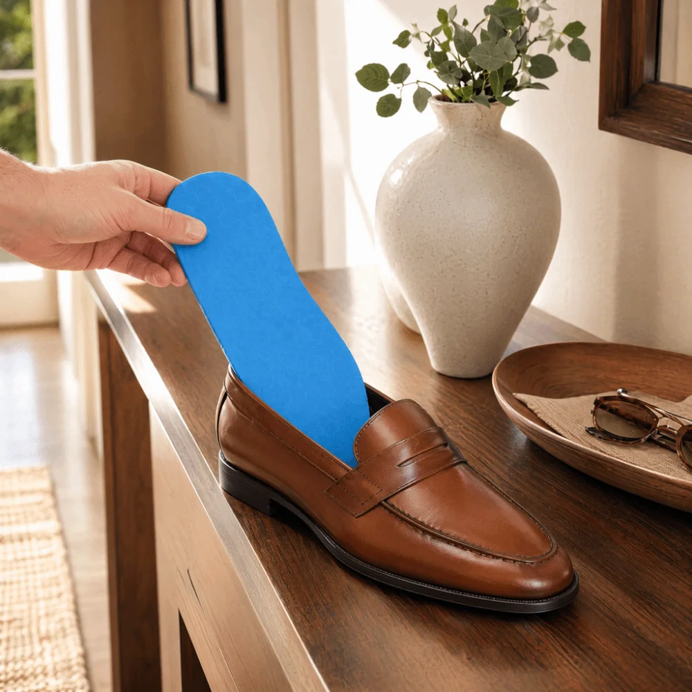 Soft EVA Adjustable Foot Ulcer Insoles Light Weight Non-Slip Detachable Insoles Breathable DIY Off Loading Insoles Feet Care
