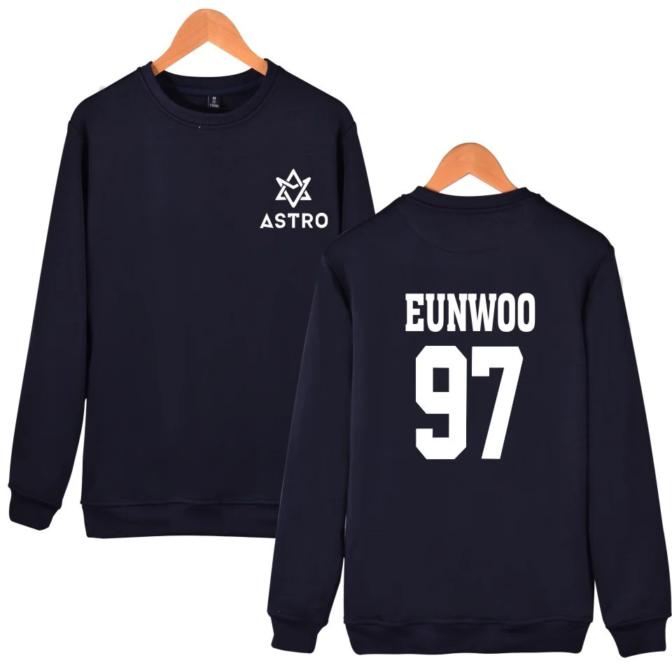 Sudadera con capucha ASTRO STAR Kpop para hombre y mujer, ropa informal de primavera y otoño, estilo Harajuku, Moletom STAR Group