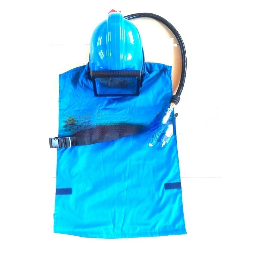 ABS sand blasting hood with temperature regulator,sandblasting helmets