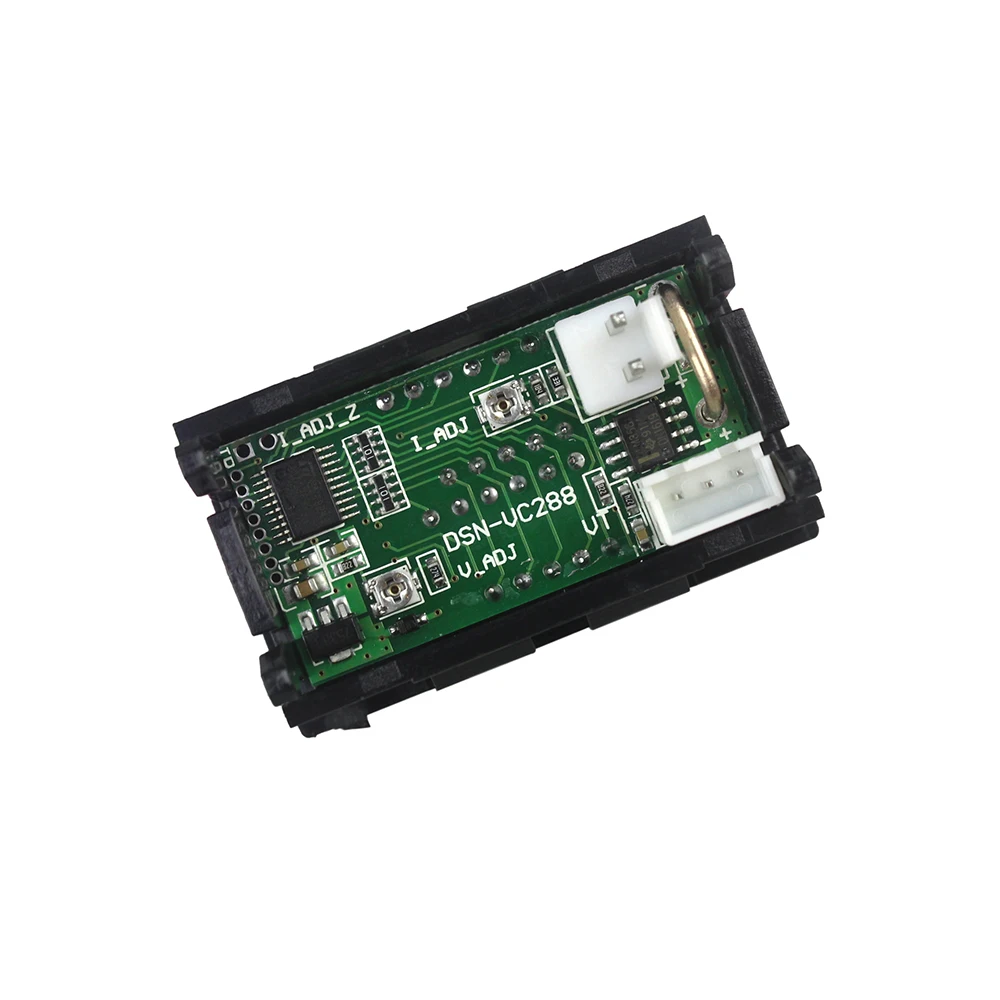 مضخم صوت فولتميترمايتربلو + أحمر LED 10 أمبير، الفولتميتر الرقمي المزدوج، DC100V عالي الجودة #3