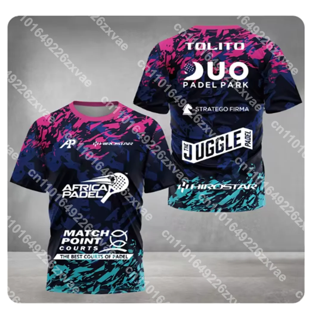 

Summer beach T-shirt da uomo Felpa ondulata stampata T-shirt da allenamento per tennis Arrampicata su roccia Sport Camicia